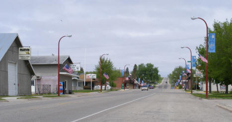 Street scene, Starbuck Minnesota, 2008