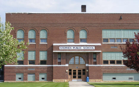 Old portion of Stephen School, Stephen Minnesota, 2008