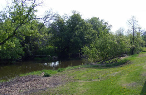 River scene in park, Stephen Minnesota, 2008