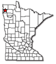 Location of Stephen MN