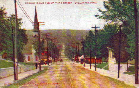 Third Street, Stillwater Minnesota, 1910's?