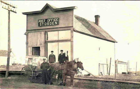 Post Office, Storden Minnesota, 1911