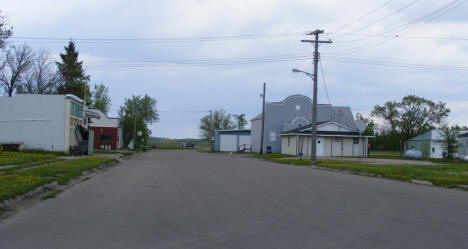 Street scene, Strandquist Minnesota, 2008