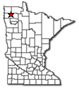 Location of Strandquist MN