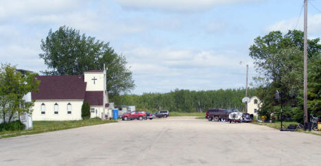 Street scene, Strathcona Minnesota, 2009