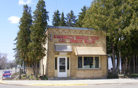 Street scene, Swanville Minnesota, 2009