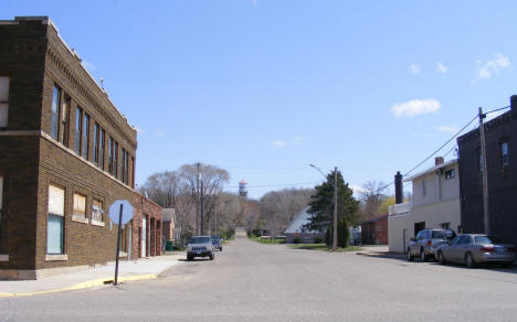 Street scene, Swanville Minnesota, 2009