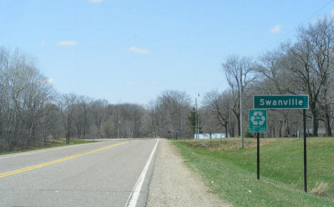 Entering Swanville Minnesota, 2009