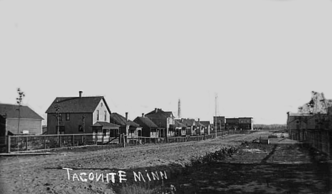 Street View, Taconite Minnesota, 1912