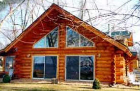 Anderson Yellowstone Log Homes, Tenstrike Minnesota