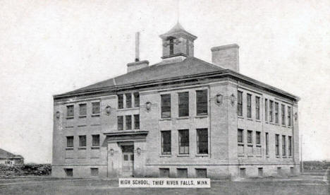 High School, Thief River Falls Minnesota, 1910