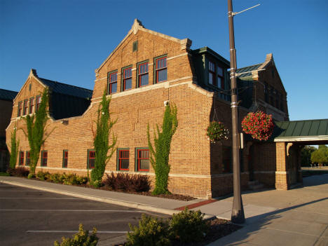 Old Soo Line depot, now City Hall, Thief River Falls Minnesota, 2006