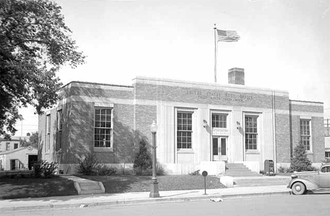 Post Office, Second Street and LaBree Avenue, Thief River Falls, 1940