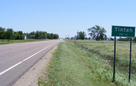 Entering Tintah Minnesota, 2008