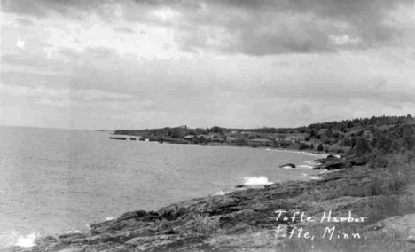 Tofte Harbor, Tofte Minnesota, 1930's