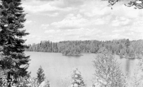 Sawbill Lake, Tofte Minnesota, 1950's