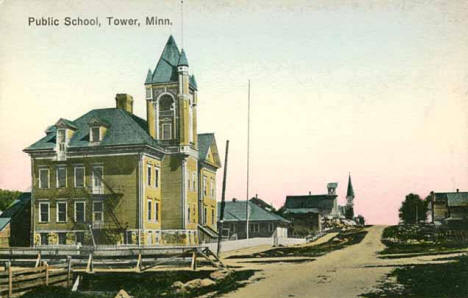Public School, Tower Minnesota, 1910