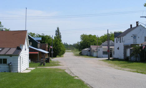 Street scene, Trail Minnesota, 2008