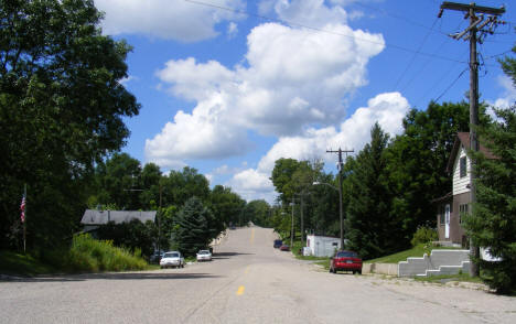 Street scene, Twin Lakes Minnesota, 2010