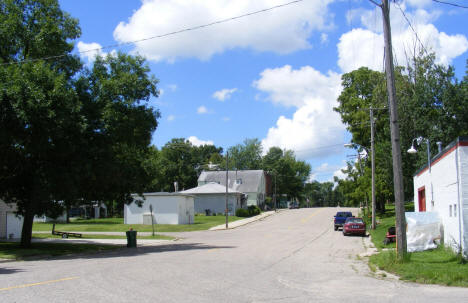 Street scene, Twin Lakes Minnesota, 2010