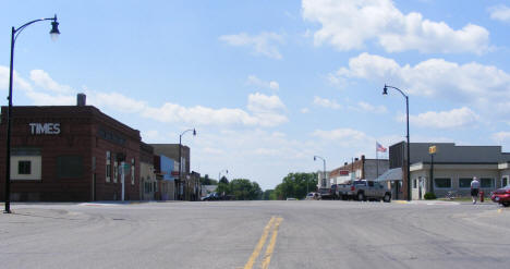 Street scene, Twin Valley Minnesota, 2008