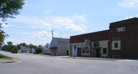 Street scene, Twin Valley Minnesota, 2008