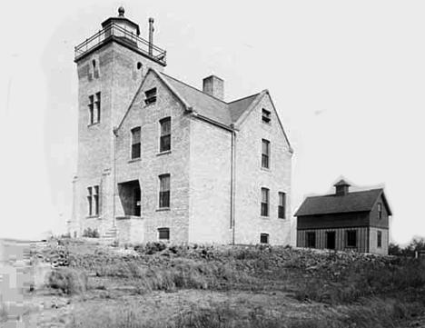 Light house, Two Harbors Minnesota, 1893