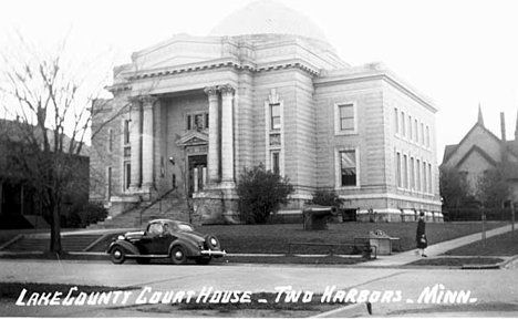 Lake County Courthouse, Two Harbors Minnesota, 1940