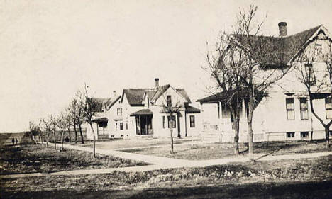 Residential Street, Tyler Minnesota, 1914