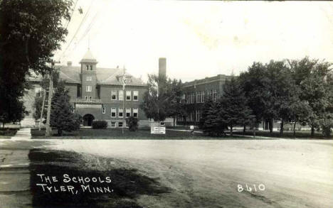 The Schools, Tyler Minnesota, 1910's
