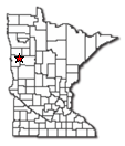 Location of Ulen MN