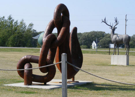 Sculptures, Vining Minnesota, 2008