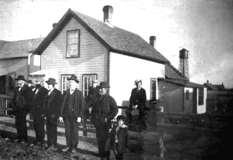 Street scene, Virginia Minnesota, 1895