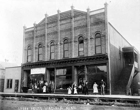 Opera House, Virginia Minnesota, 1890's