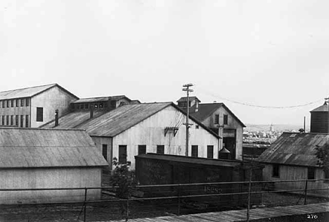 Shops at Virginia Minnesota, 1914