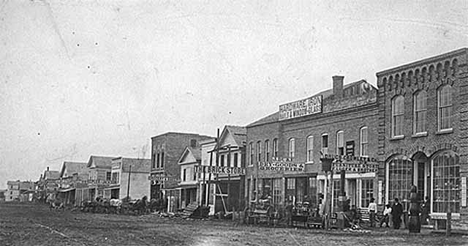 Street Scene, Wabasha Minnesota, 1875