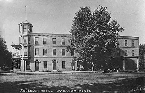 Anderson Hotel, Wabasha  Wabasha Minnesota, 1912