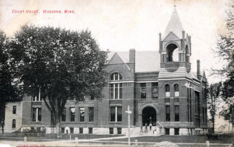 Court House, Wabasha Minnesota, 1908
