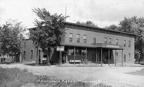 Merchants Hotel, Wabasha Minnesota, 1920