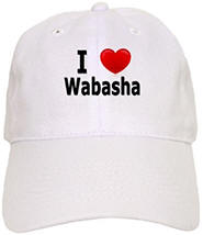 I Love Wabasha Cap