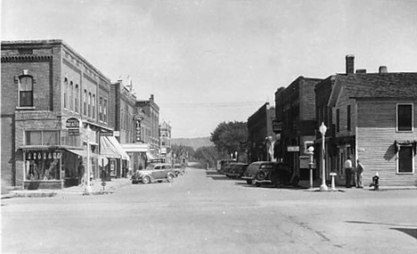 Pembroke Street, Wabasha Minnesota, 1940's