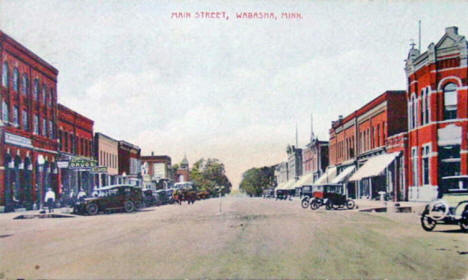 Main Street, Wabasha Minnesota, 1929