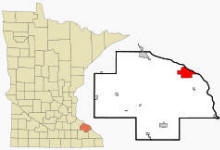 Location of Wabasha, Minnesota