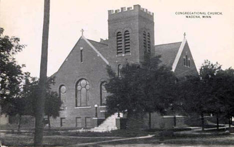 Congregational Church, Wadena Minnesota, 1915