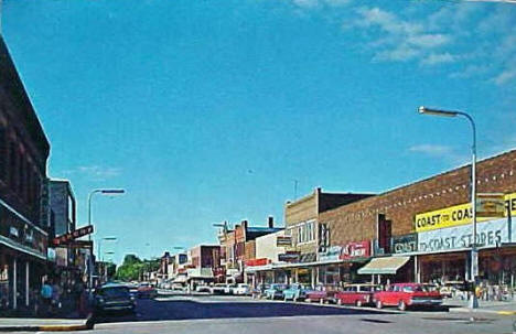 Jefferson Street, Wadena Minnesota, 1960's