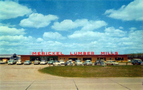 Merickel Lumber Mills, Wadena Minnesota, 1950's