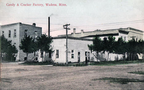 Candy & Cracker Factory, Wadena Minnesota, 1910's