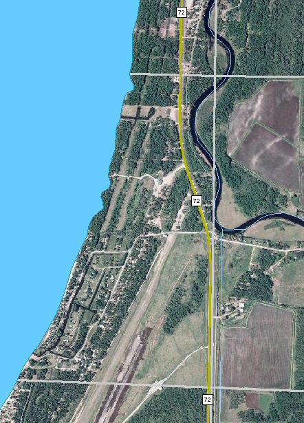 Aerial Photo, Waskish Minnesota