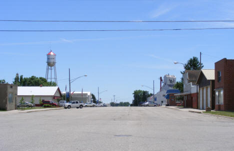 Street scene, Waldorf Minnesota, 2010