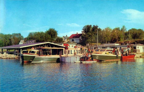 Jim Groth's Walker Boat Service, Walker Minnesota, 1963